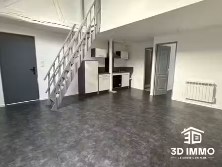 location appartement 2 pièces 54m² sains du nord 59177
