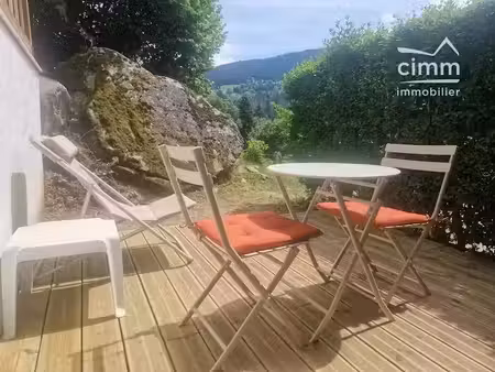 location meublée appartement 1 pièce 16.07 m² à demi-quartier (74120)  500 €