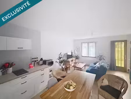 maison duplex lumineuse avec jardin au calme