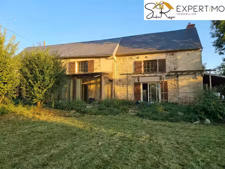 maison en pierre de 119 m² – terrain de 1 345 m² – gouttières (63390)