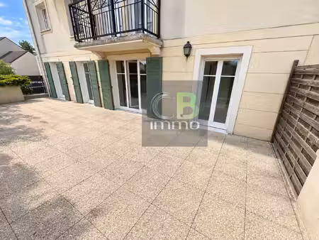 bailly-romainvilliers - t3/4 avec grande terrasse de 50 m2