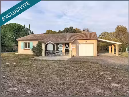 vente maison 4 pièces 90 m² à la ville-dieu-du-temple (82290)  232 000 €