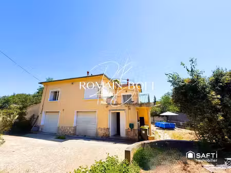 maison 4 pièces 93m2 sur 974m2 de terrain - 120m2 dépendances possibles