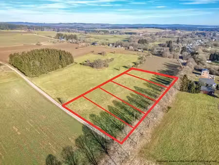 terrain à bâtir en lotissement avec 30 m de façade à wibrin