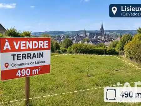 vente terrain à lisieux (14100) : à vendre / 490m² lisieux
