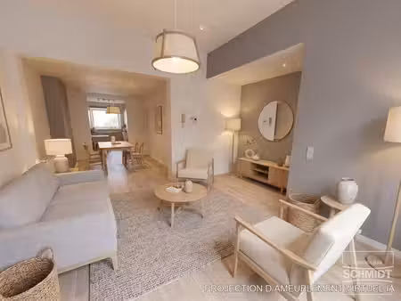 superbe maison unifamiliale de 4ch avec cour