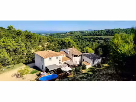visan – propriété de caractère – 275 m² + appartement indépendant – 2 6 ha – piscine – vue