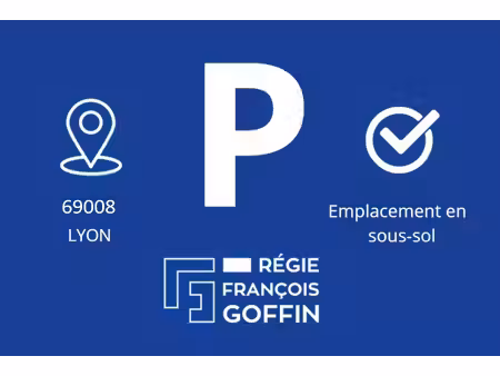 place de parking - lyon 8