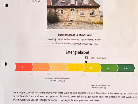 huis te koop in halle met 4 slaapkamers