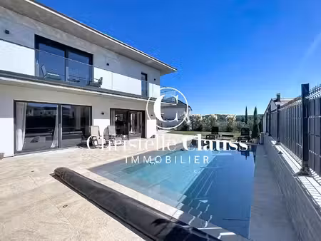 maison contemporaine avec piscine à hagenthal-le-haut