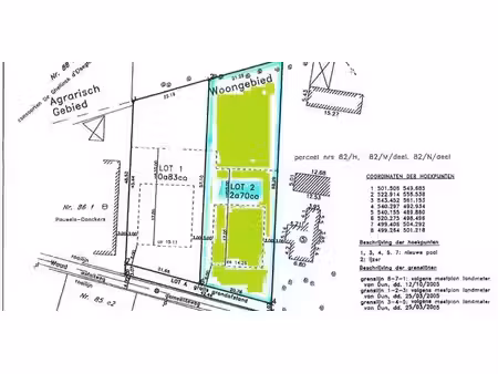 terrain à bâtir à vendre à noorderwijk pour € 270.000