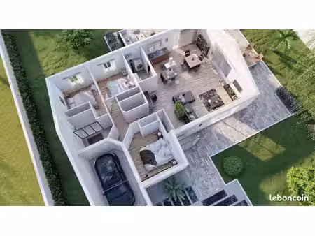 terrain 500 m² saint paul les dax