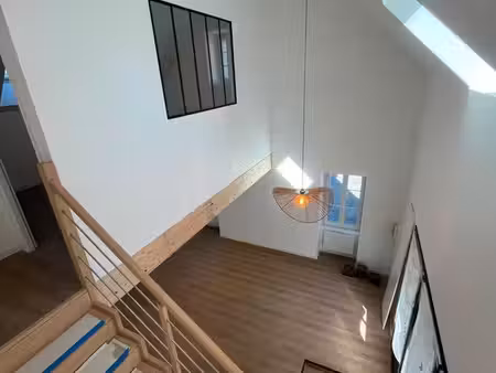 t3 62 m2 neuf - parking/jardin - serent - style loft/industriel