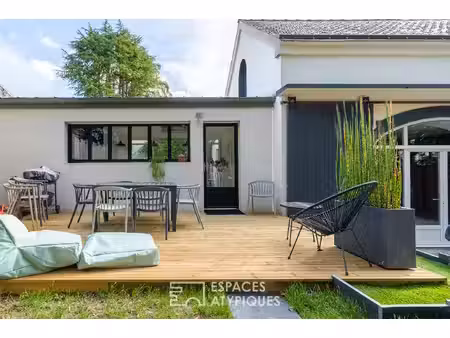 maison rénovée à nantes avec jardin proche rezé