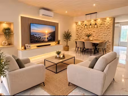 coup de coeur charmante maison en pierre entièrement rénovée