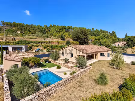 villa contemporaine de plain-pied avec piscine - proche les