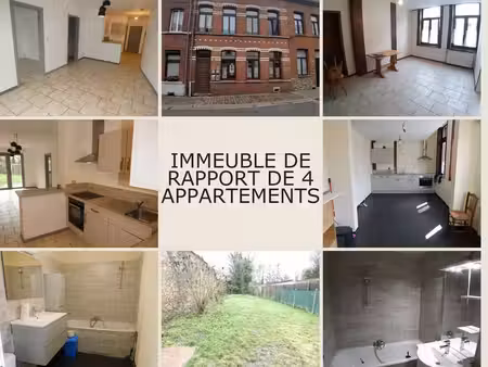 immeuble de rapport comprenant 4 entités locatives