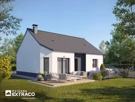 terrain avec maison neuf à vendre