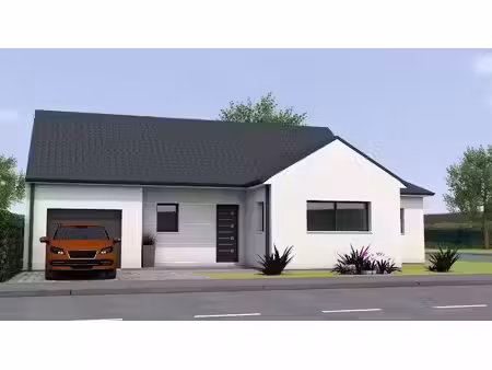 terrain avec maison neuf à vendre