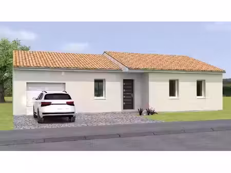 terrain avec maison neuf à vendre
