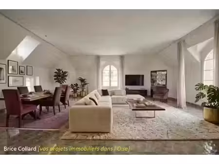 vente appartement 6 pièces 148 m² à creil (60100)  230 000 €
