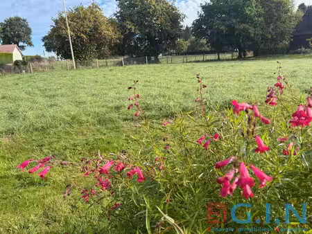 proche de bourneville au calme terrain a batir de 1046m2