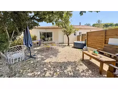 maison individuelle récente 3 pièces de 72m2 avec garage et