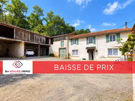 maison rénovée 4 pièces 110m²  300m² de dépendances et 9877m² de terrain