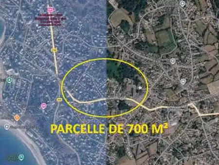 vente terrain à trébeurden (22560) : à vendre / 700m² trébeurden