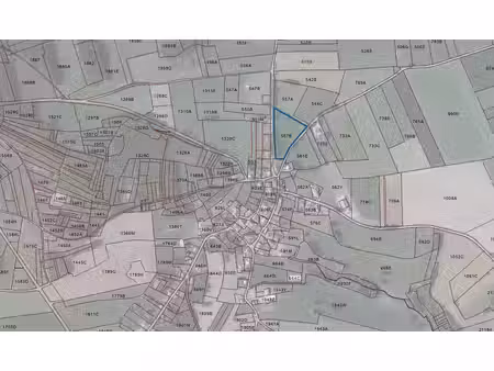 terrain à urbaniser - situation en zhcr