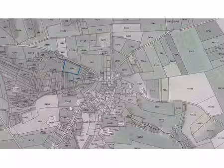 terrain situé pour partie en zhcr et partie zone forestière