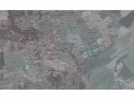 terre agricole d'un seul tenant de 05ha50ca