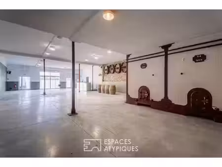 ancienne cave viticole - création potentielle d'un loft