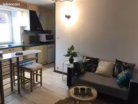f2 meublé centre ville audincourt  proche montbéliard