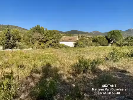 vente terrain 1060 m² à cascastel-des-corbières (11360)  55 000 €
