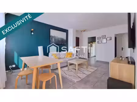 appartement 3 pièces 57 m² traversant et lumineux