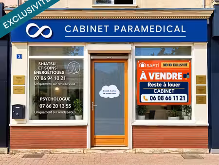 murs de cabinet paramédical - neuilly en thelle - rentabilité immédiate