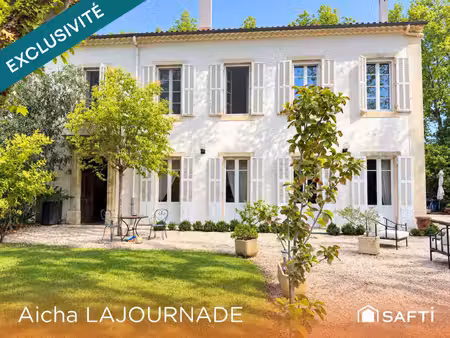 maison de 180m2  piscine  jardin et pétanque!