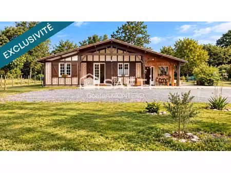 à vendre  labouheyre  propriété avec deux maisons.