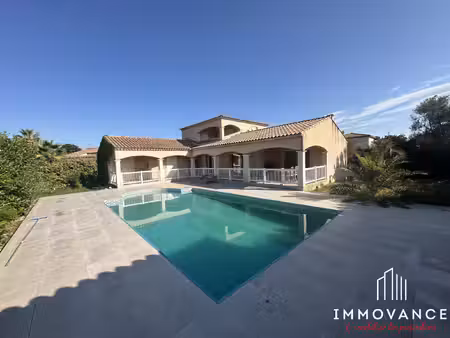 teyran - villa t6 de 173m² sur parcelle de 1000m²