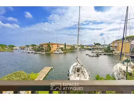 appartement avec vue sur les canaux et amarrage privé