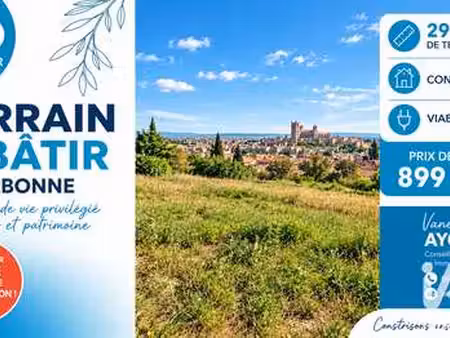 vente terrain à narbonne (11100) : à vendre / 2900m² narbonne