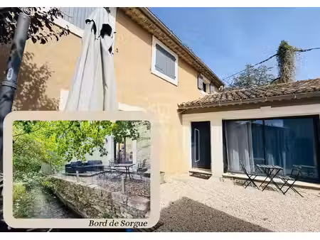 l’isle-sur-la-sorgue  à vendre  maison de 115 m² en bord de sorgue