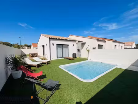 thuir nouveauté : villa t4 recente plain-pied piscine