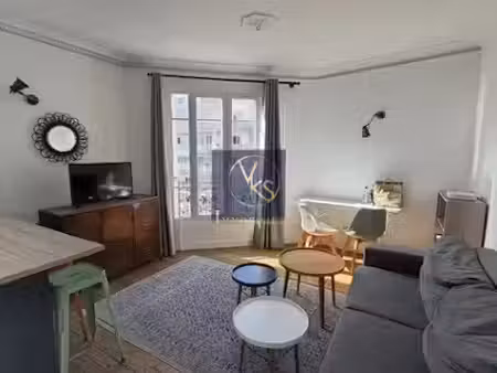 location meublée appartement 2 pièces 37.21 m² à boulogne-billancourt (92100)  1 380 €