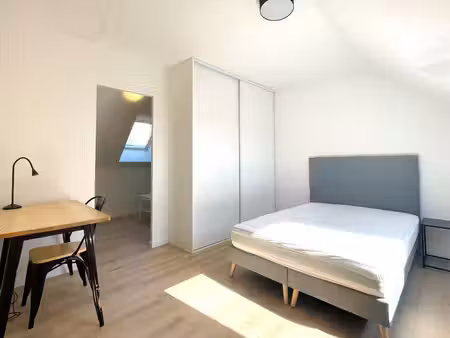 chambre meublée en colocation dans maison avec jardin