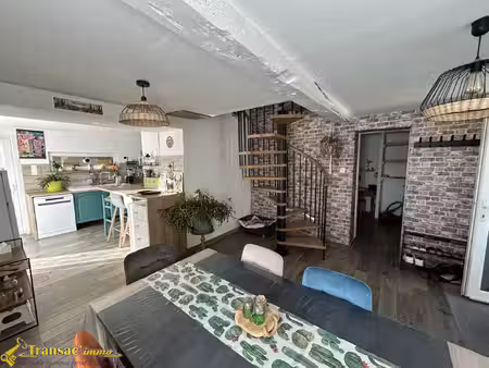 maison 3 pièces 93m2 avec grange et terrain