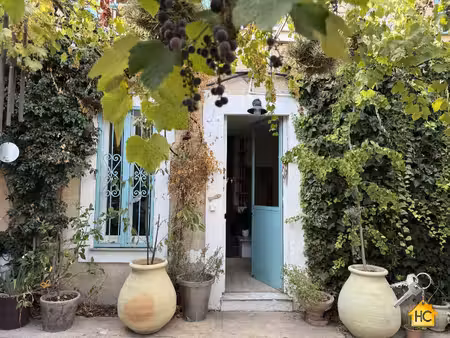 charmante maison à vallauris avec cour arborée