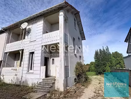maison surélevée sur un sous-sol total avec 3 chambres à vendre à varennes-sur-seine