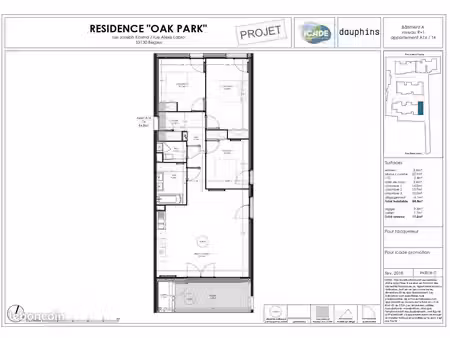 appartement 3 pièces 84 m²